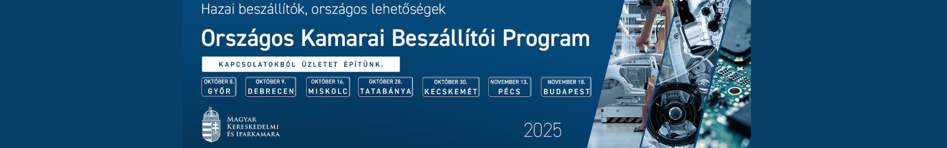 Beszállítói Fórum banner